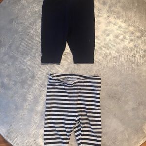 Baby Girl H&M Capri Leggings Bundle
